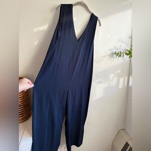 Elizabeth Suzann - Silk Florence Jumpsuit - Navy